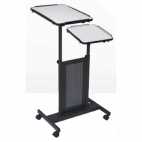 EZT-C Projector Stand - Height Adjustable Movable Presentation Table for Laptop and Projector