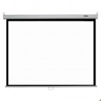 Manual Wall/Ceiling Mount Projector Screen, Sqaure Type, 96" x 96"