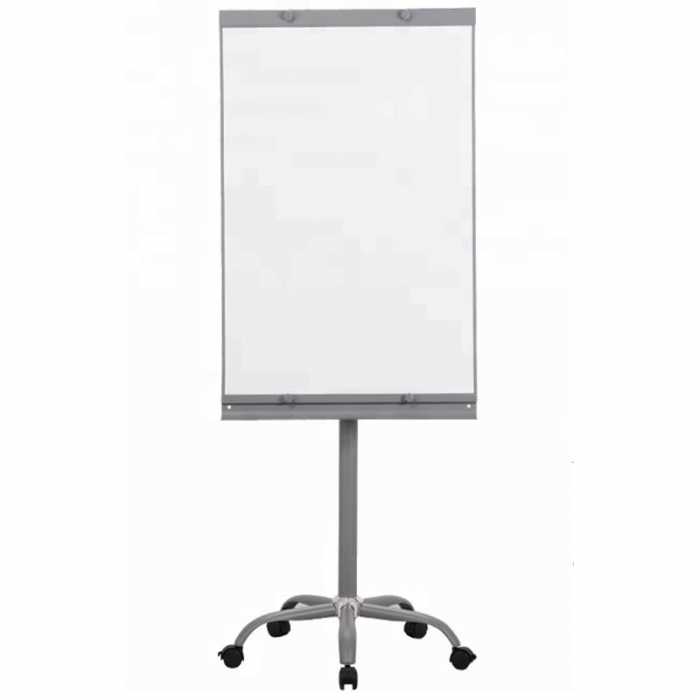 Magnetic Flip Chart Whiteboard with Castor Wheels