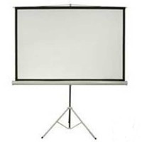 Tripod Portable Projector Screen 96" x 96" Square Type