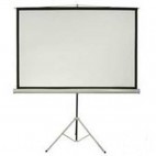 Tripod Portable Projector Screen 96" x 96" Square Type