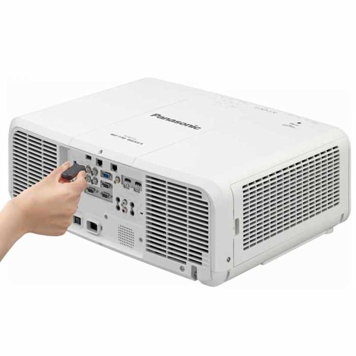 8000 Lumens Panasonic PT-MZ770 3LCD Laser Projector, WUXGA 