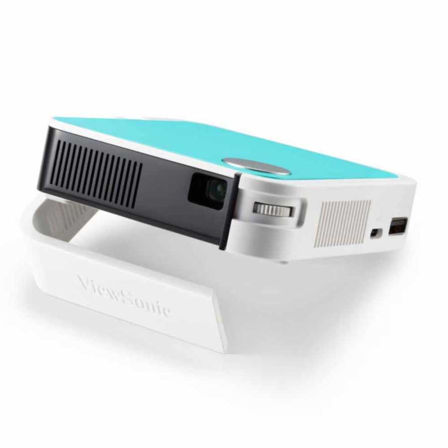 ViewSonic M1 mini Plus Ultra-Portable Smart LED Pocket Cinema Projector with JBL Bluetooth Speaker
