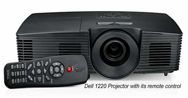 Dell 1220 DLP Projector with Remote Control