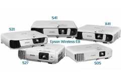 A Suite of 5 Affordable High Performance Wireless Projectors from Epson