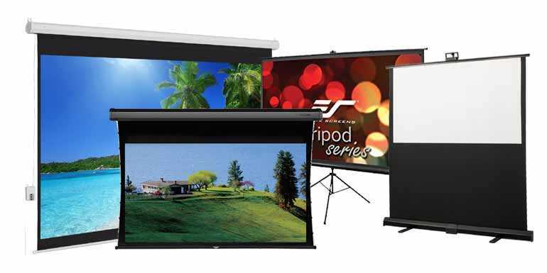 Projector Screens - What You Need to Know about Types, Sizes and Setup of Projector  Screens