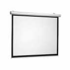 60 x 60 Manual Projection Screen - Wall or Ceiling Mounted - Square Format - Matte White